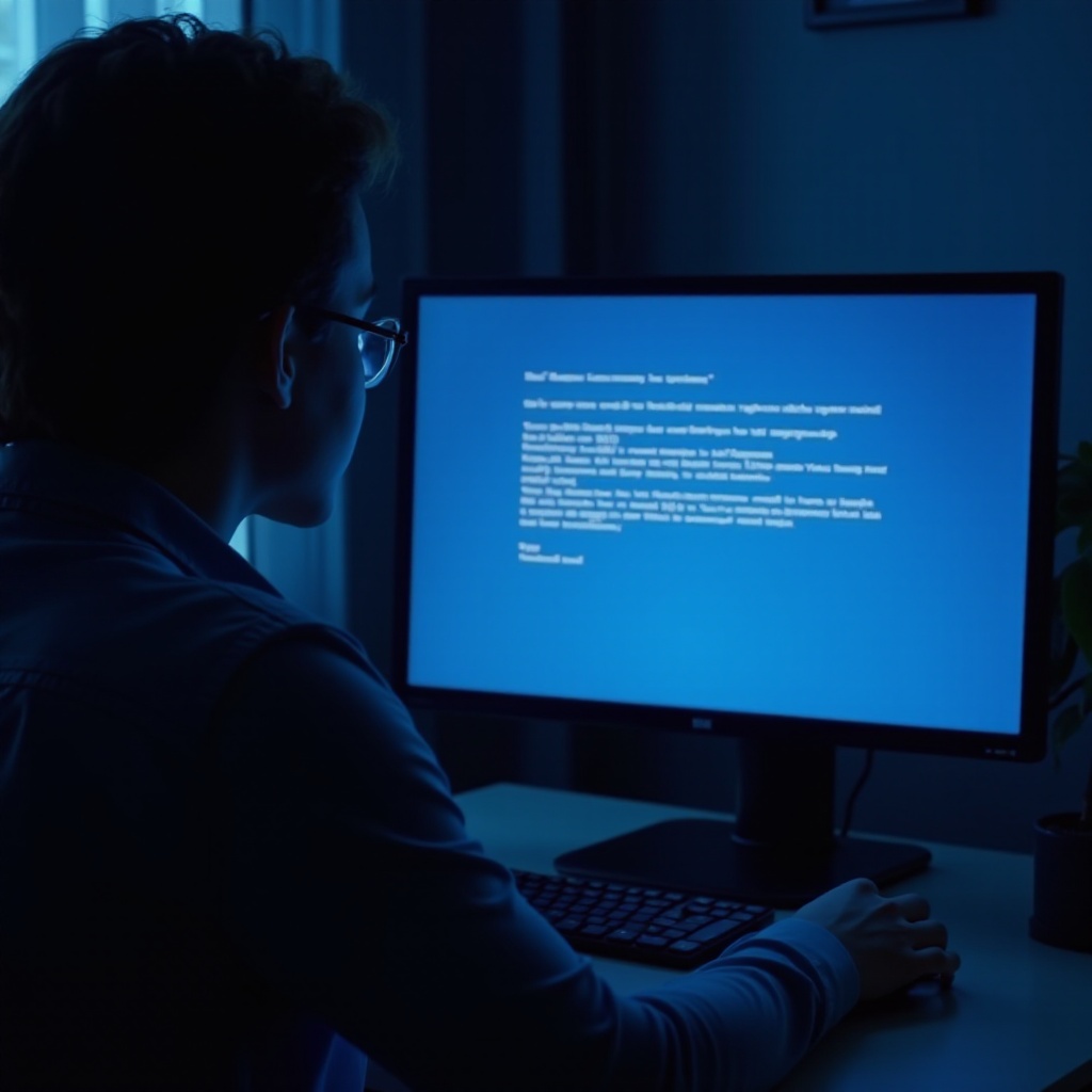 your pc ran into a problem and needs to restart