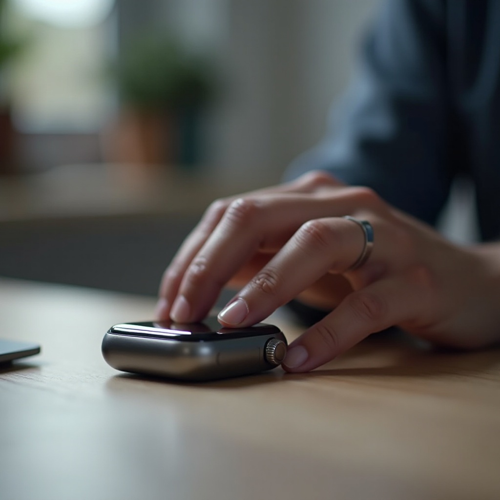 หน้าจอสัมผัสของ Apple Watch ไม่ทำงาน