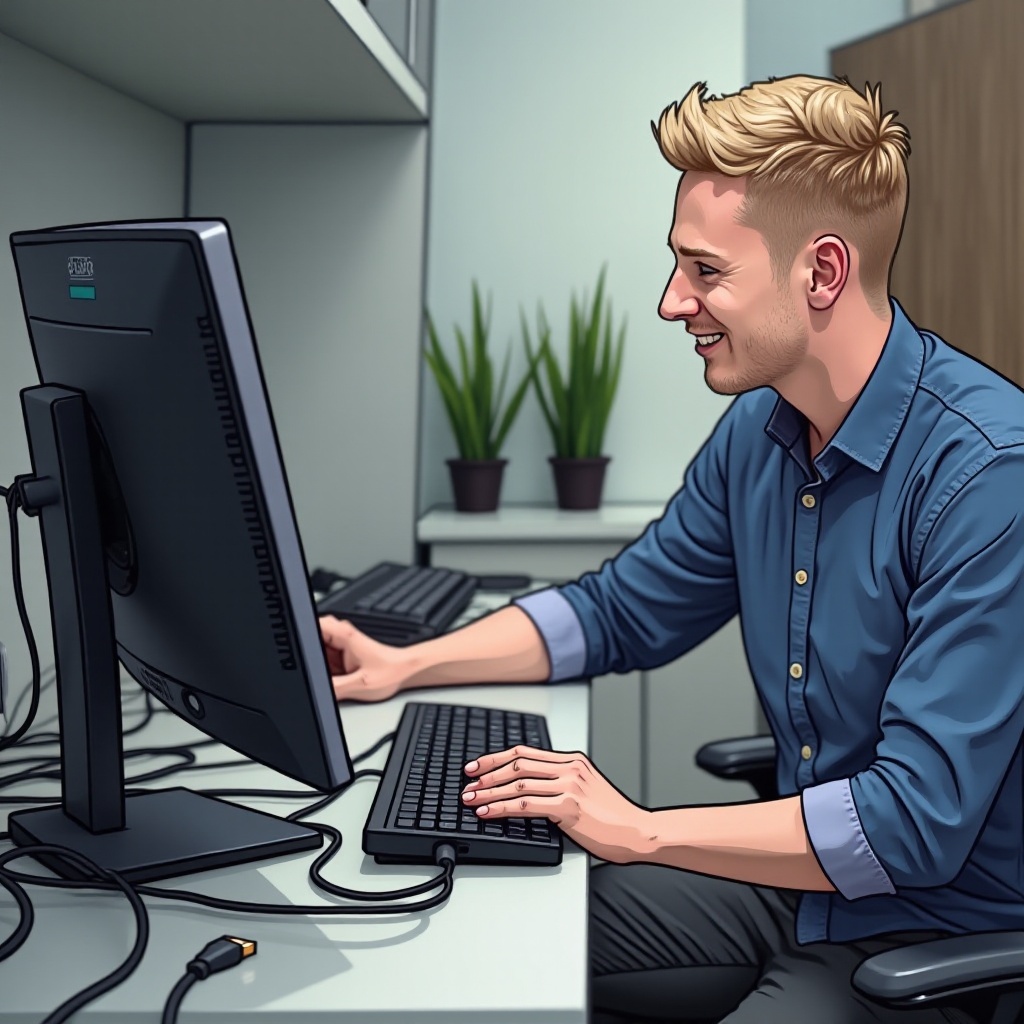 パソコンがモニターを認識しない