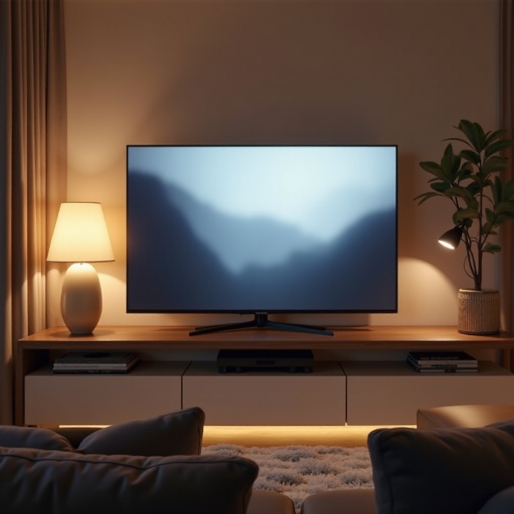 samsung tv shaking picture