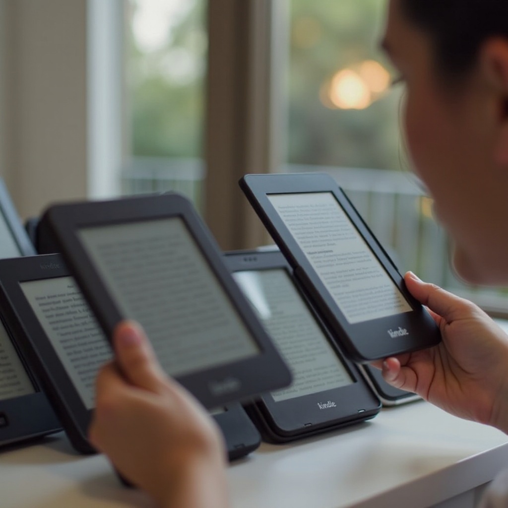 내가 가지고 있는 Kindle 종류를 확인하는 방법