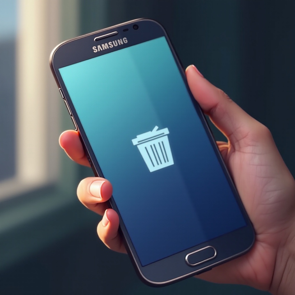 kuinka poistaa roskat Samsung Galaxy -puhelimestani