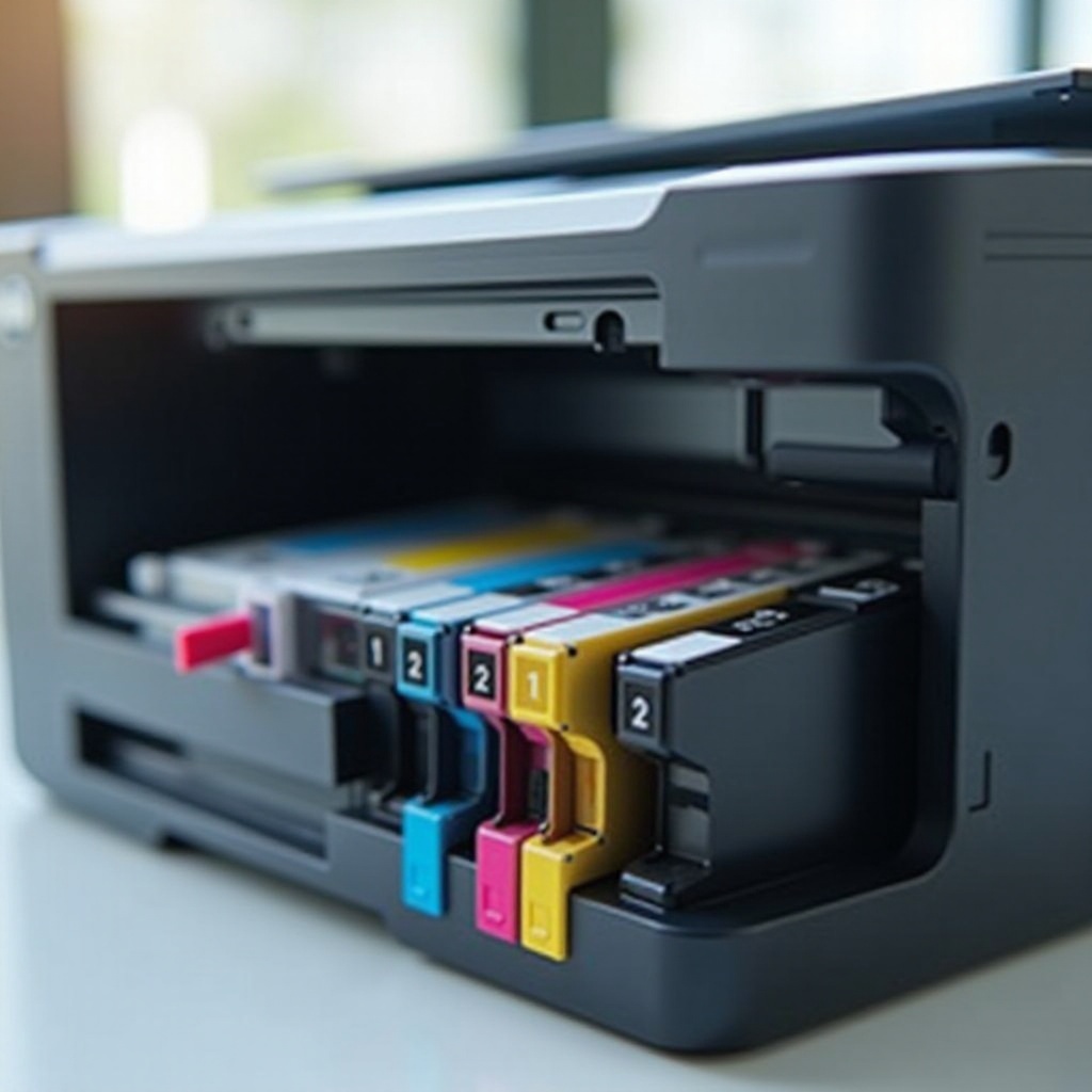 วิธีการแก้ไขปัญหมึกพิมพ์