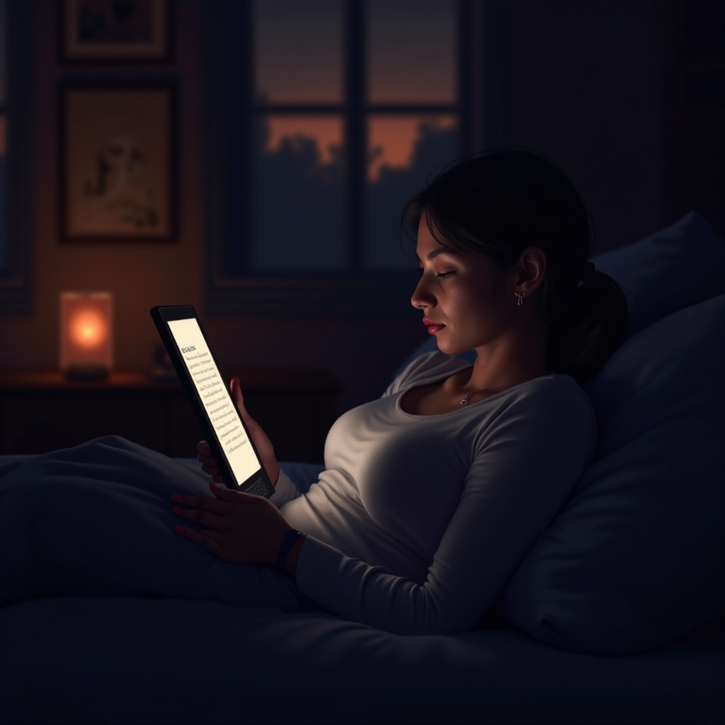 Kindle terbaik untuk membaca dalam gelap