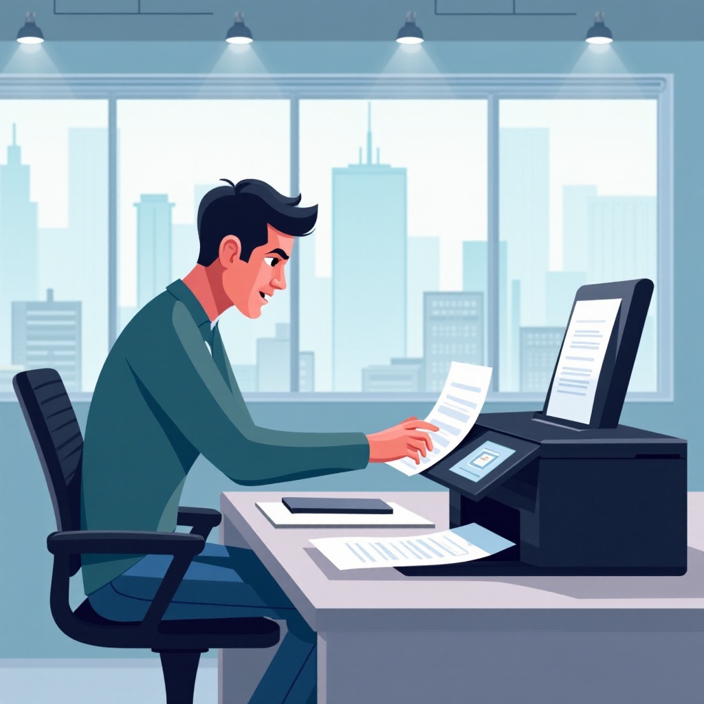 วิธีการแก้ไขปัญหมึกพิมพ์