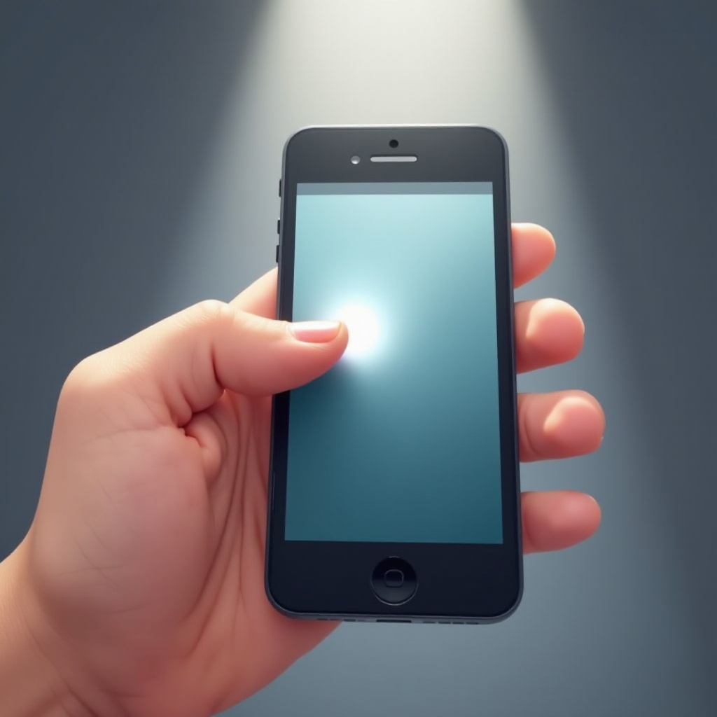 携帯電話の懐中電灯をオフにする方法