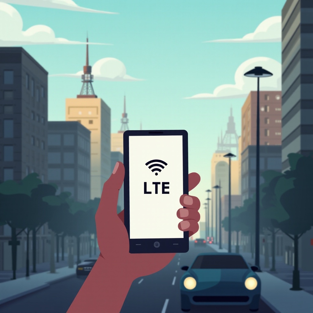 ทำไมโทรศัพท์ของฉันถึงอยู่ในโหมด LTE ไม่ใช่ 5G