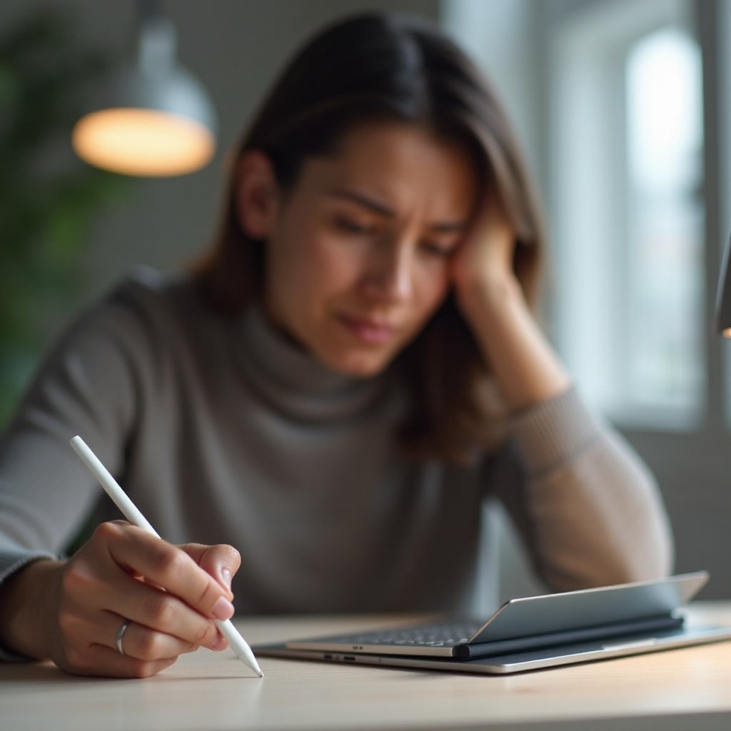 waarom is mijn Apple Pencil verbonden maar werkt het niet