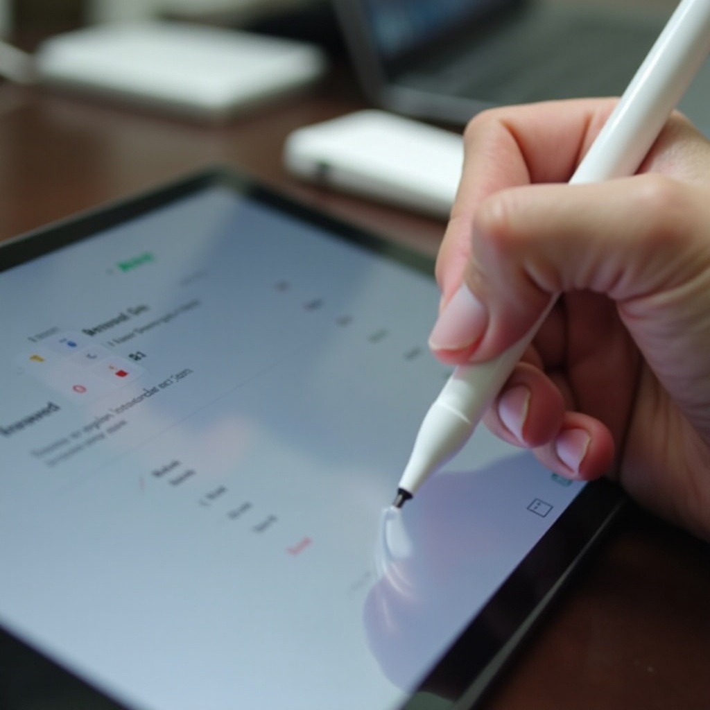 miksi minun Apple Pencil on kytketty mutta ei toimi