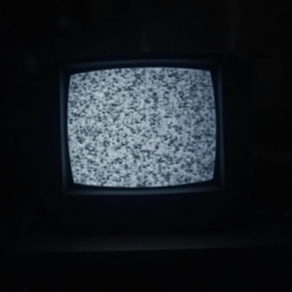 apa yang menyebabkan statis pada TV