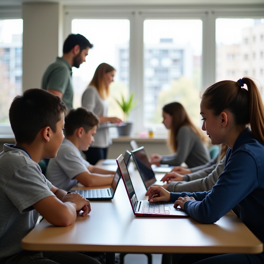 apakah chromebook sekolah yang diberikan kepada Anda digunakan