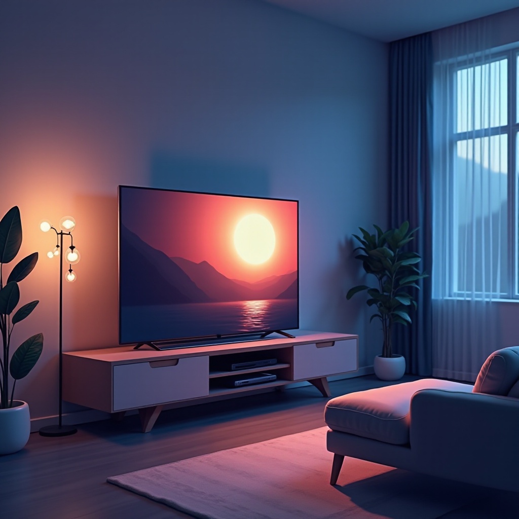 テレビをつけるときにクリック音がする