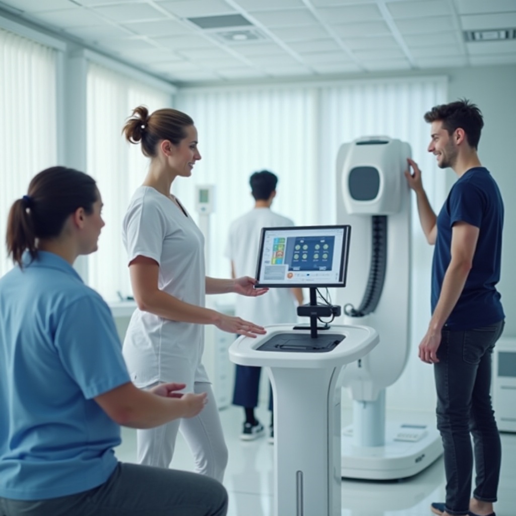 how do body fat scanners work