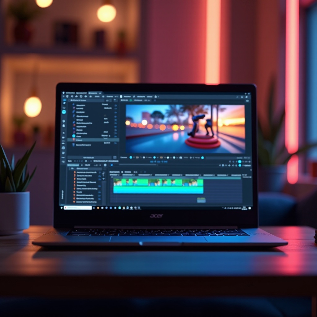 najlepszy laptop Acer do montażu wideo