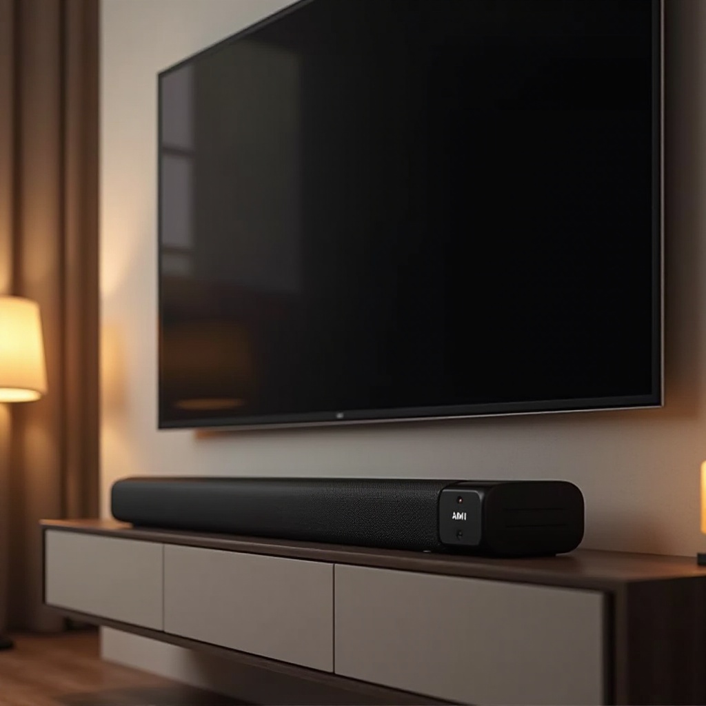ซาวด์บาร์สำหรับทีวีติดผนัง