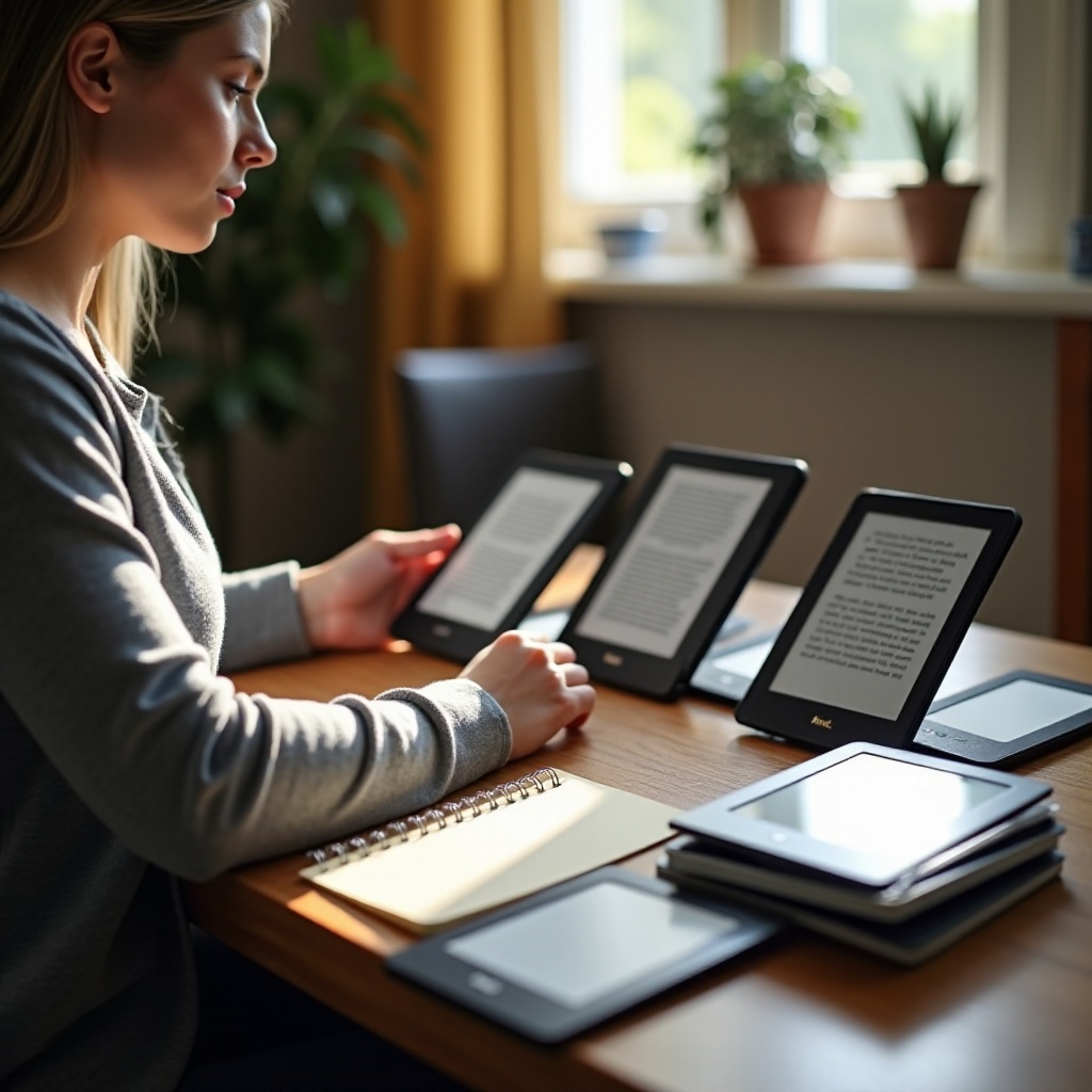 내가 가지고 있는 Kindle 종류를 확인하는 방법