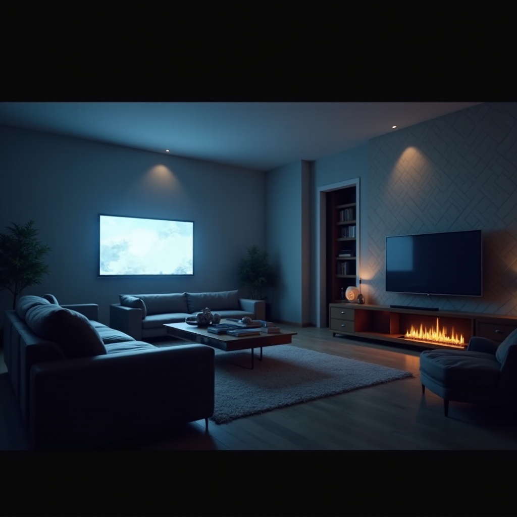 samsung tv shaking picture
