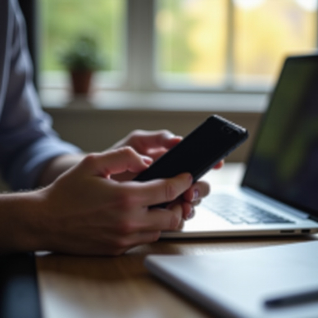 หน้าจอโทรศัพท์ซัมซุงของฉันเป็นสีดำ