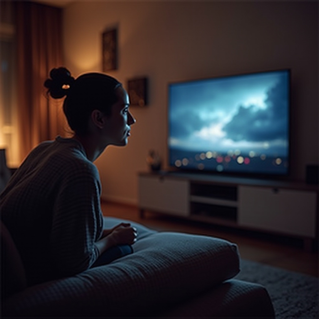 telewizor klika przy włączaniu