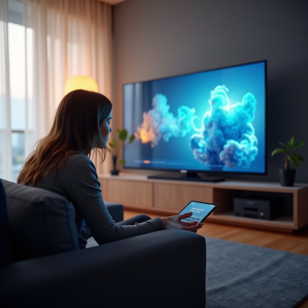 삼성 TV가 매우 느립니다