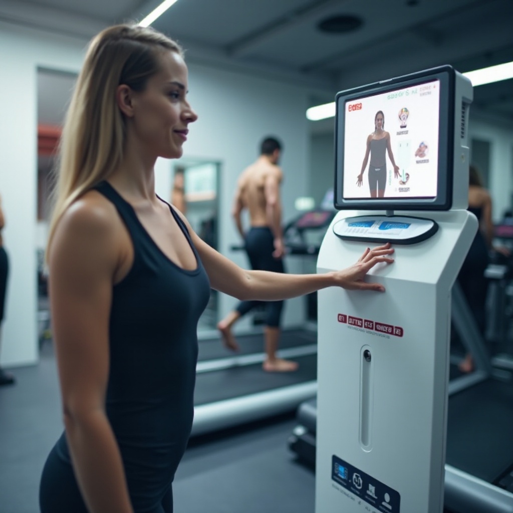 how do body fat scanners work