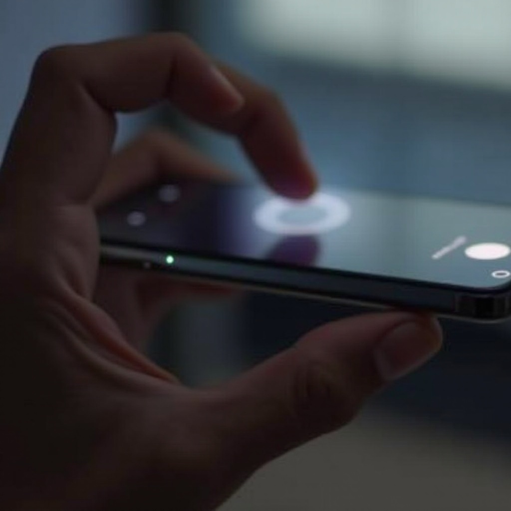 휴대폰의 손전등을 끄는 방법