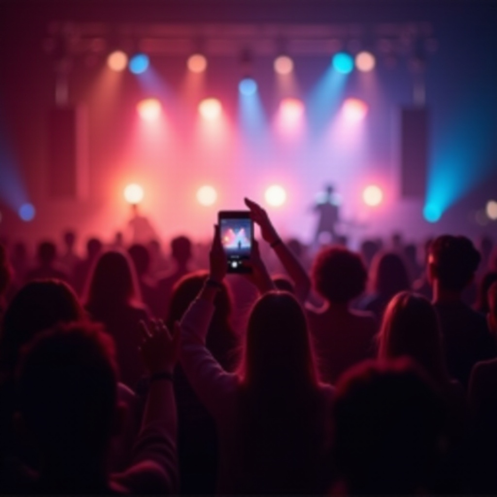 กล้องโทรศัพท์ที่ดีที่สุดสำหรับคอนเสิร์ต