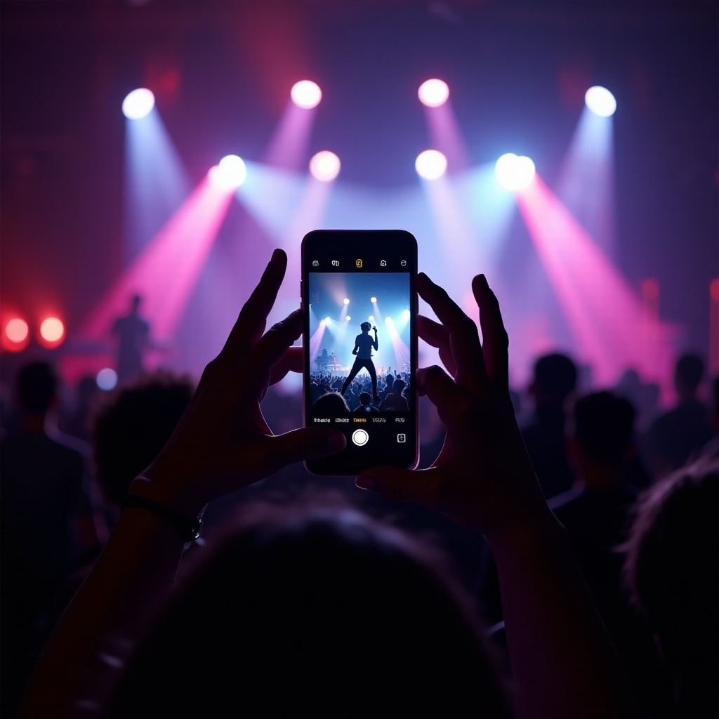 콘서트에 적합한 최고의 전화 카메라