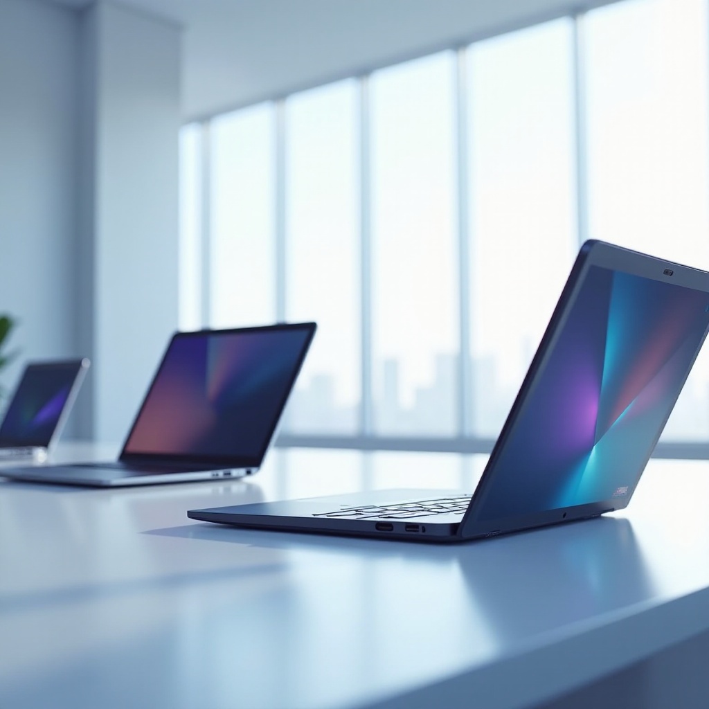 laptop dengan wifi dan seluler