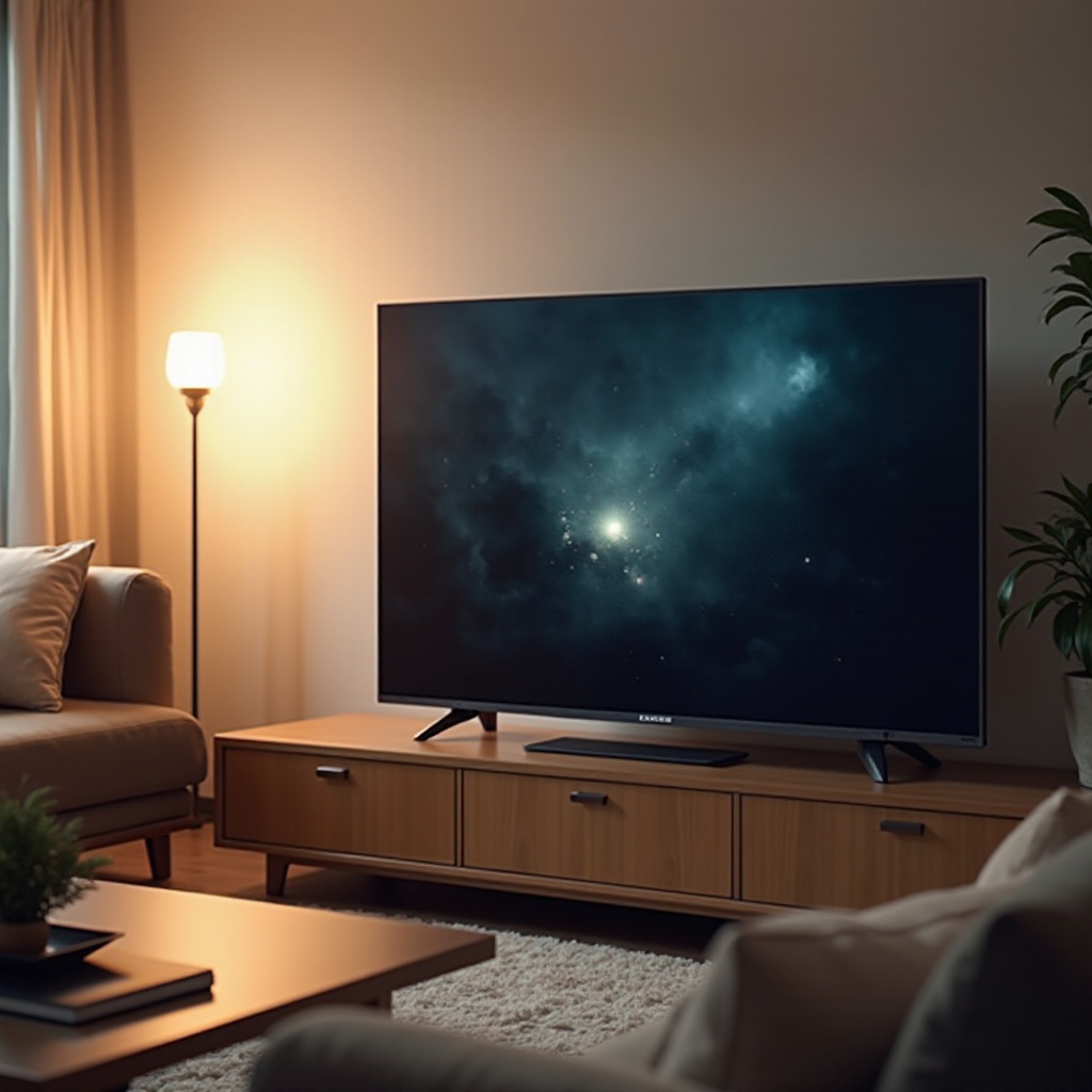 삼성 TV 화면 흔들림