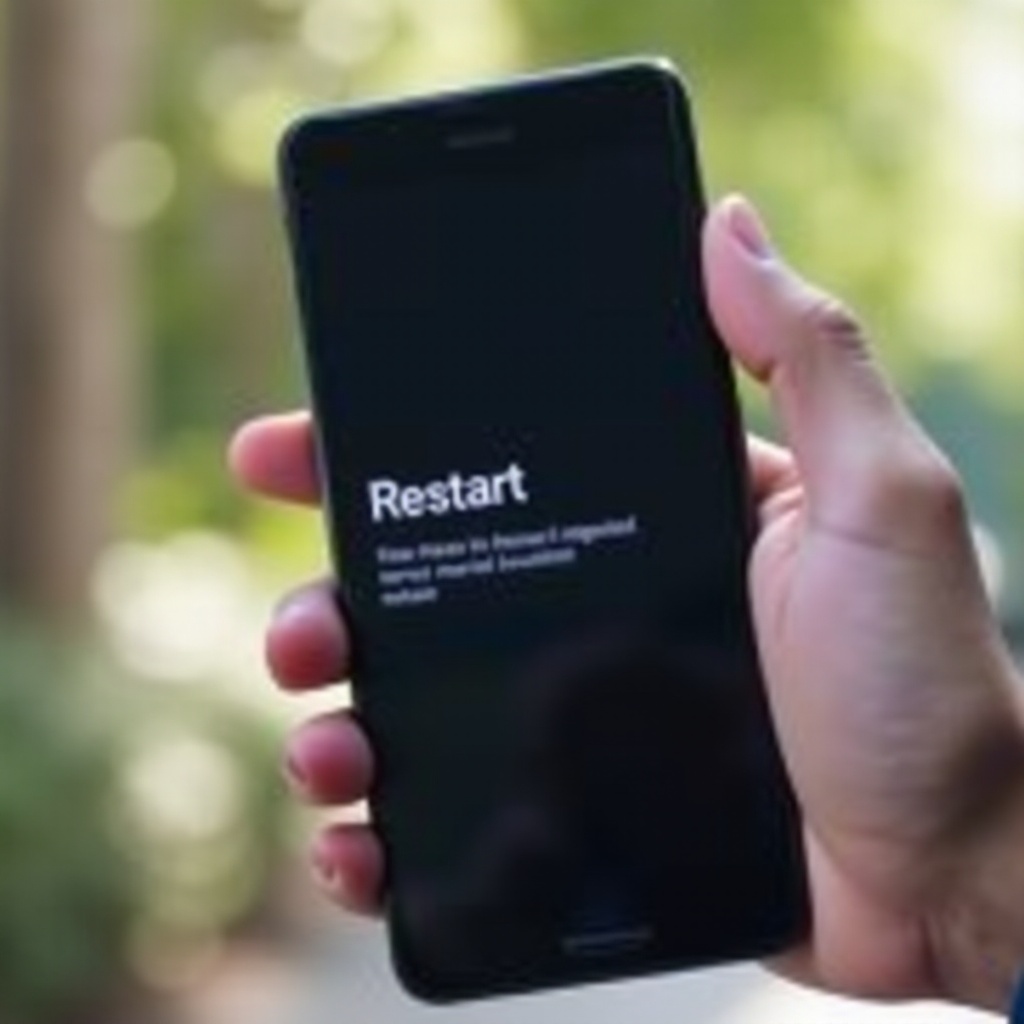 cara me-reboot android