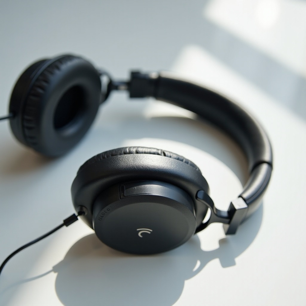 라이트닝 커넥터가 있는 오버이어 헤드폰